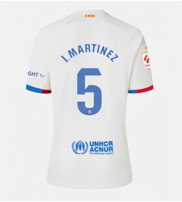 Maillot de foot Barcelona Inigo Martinez #5 Extérieur 2023-24 Manches Courte